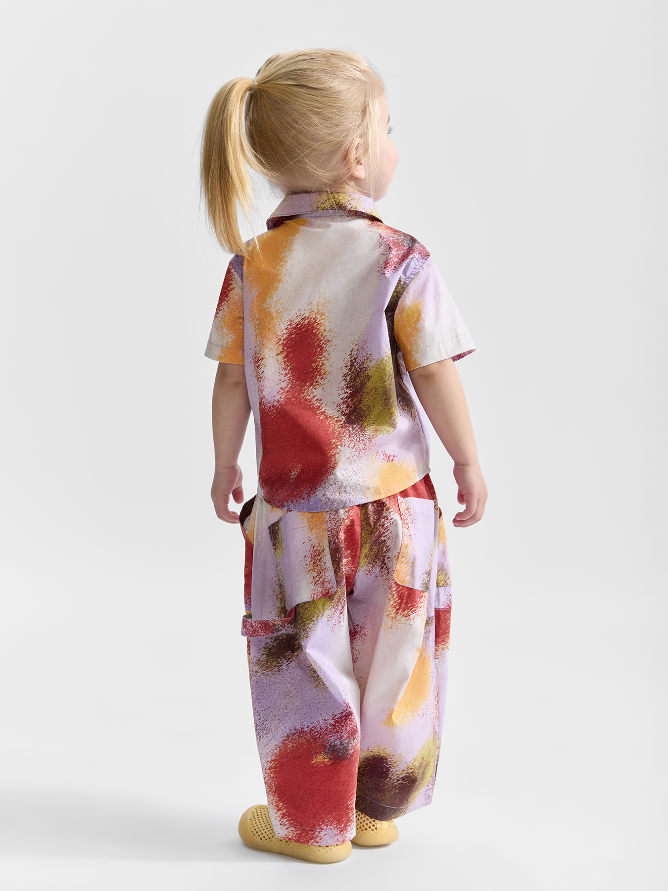 Брюки Happy Baby 88699-0_purple-red-gradient - фото 4