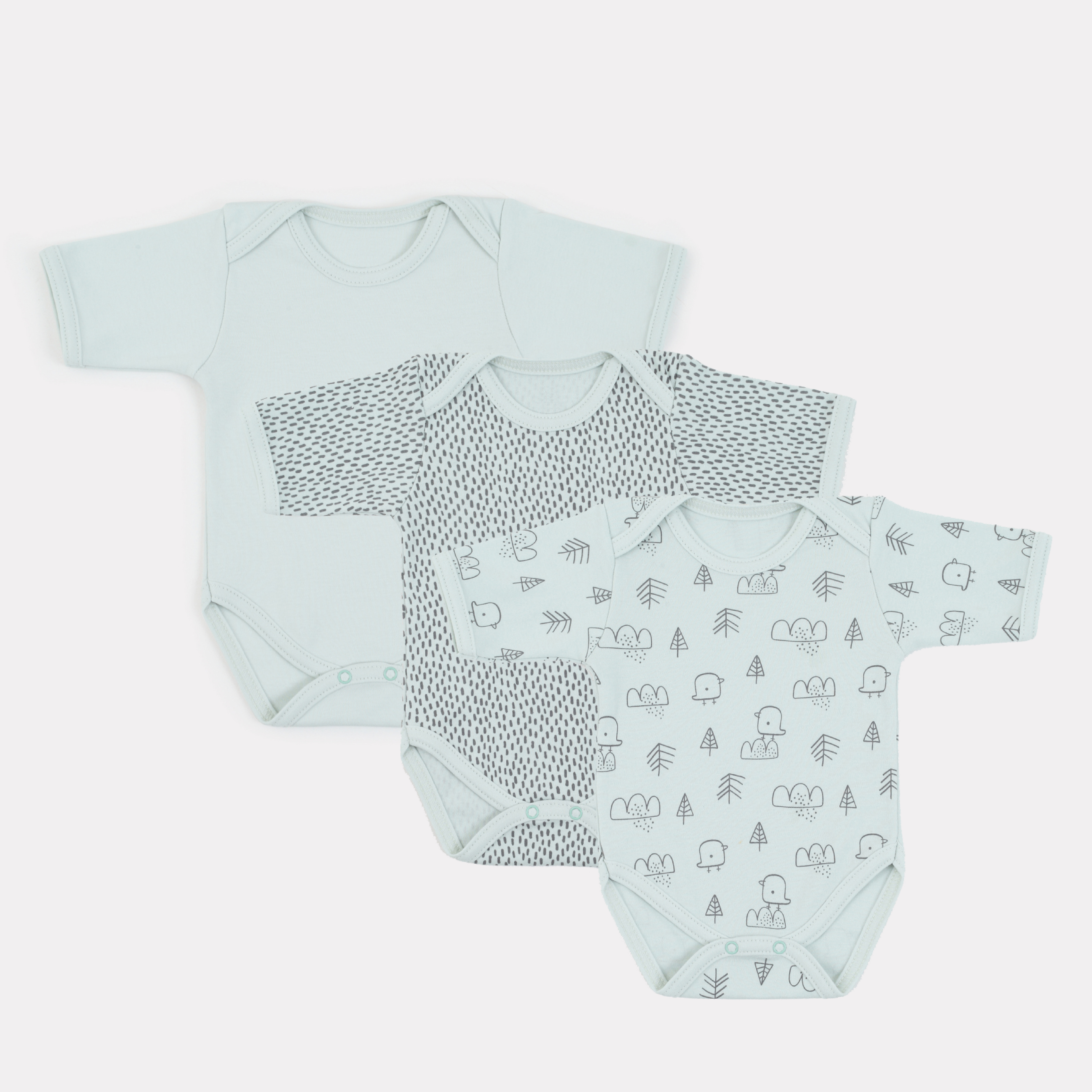 Боди 3 шт MOWbaby 4670078640413 - фото 1