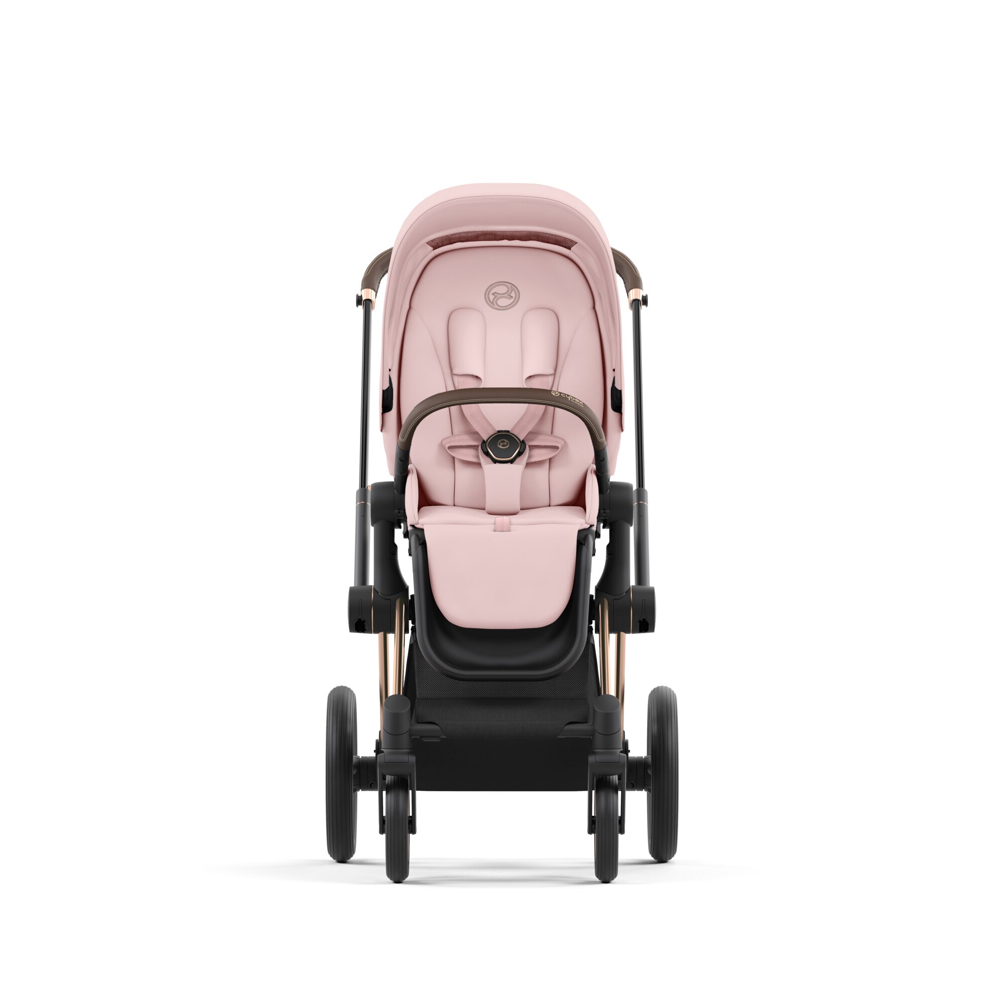 Коляска 2в1 Cybex Priam IV Rosegold розовый - фото 6