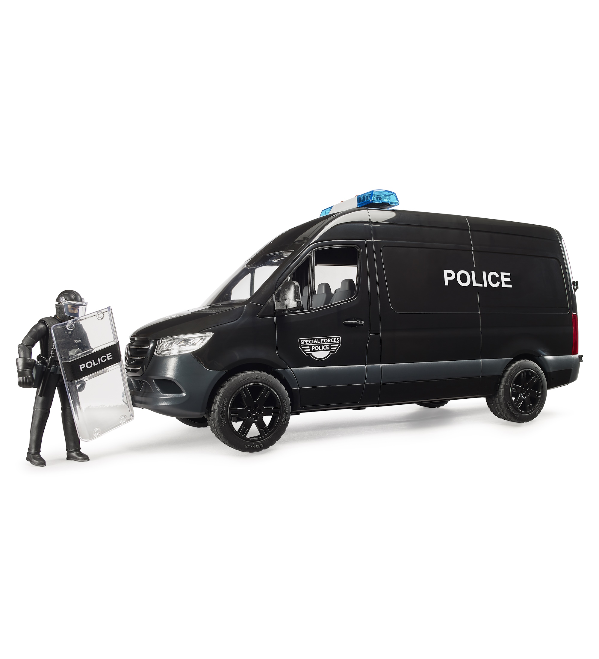 Полицейская машина Bruder Mercedes MB Sprinter 02-685 - фото 3