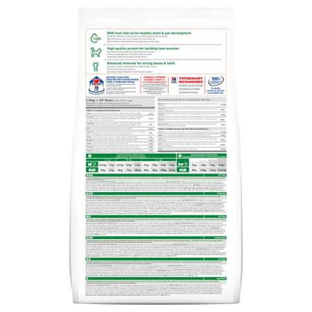 Корм для котят HILLS 1.5 кг Science Plan No Grain беззлаковый с курицей