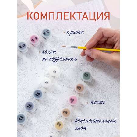 Картина по номерам Attivio Котик