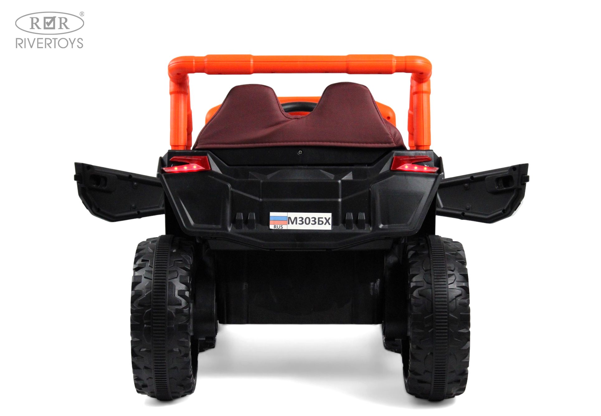 Электромобиль RIVERTOYS М303БХ-RED С пультом ДУ - фото 7