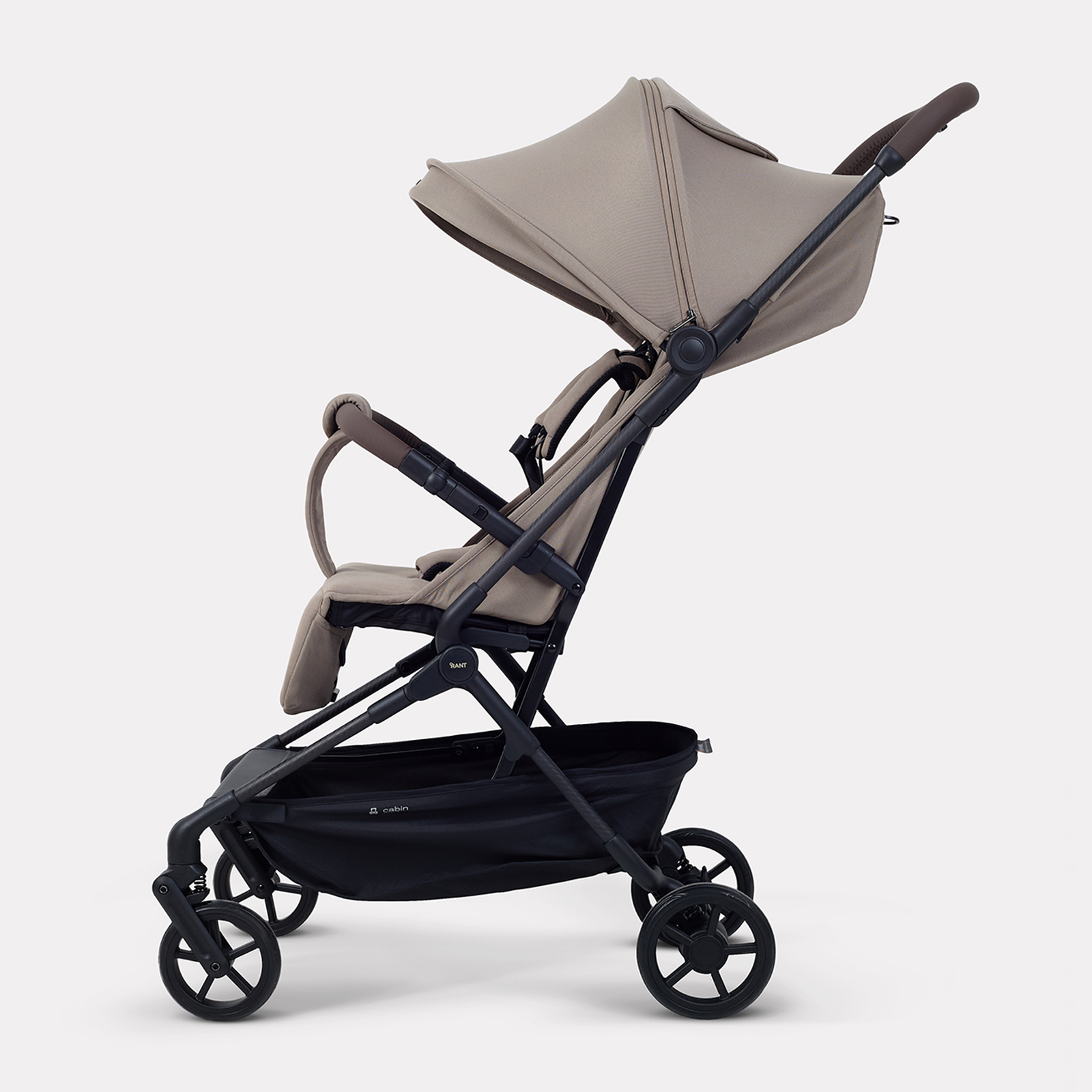 Коляска прогулочная Rant Avion Carbon коричневый - фото 7