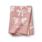 Плед Elodie хлопок-жаккард Mulberry Pink хлопок 75 x 100 см