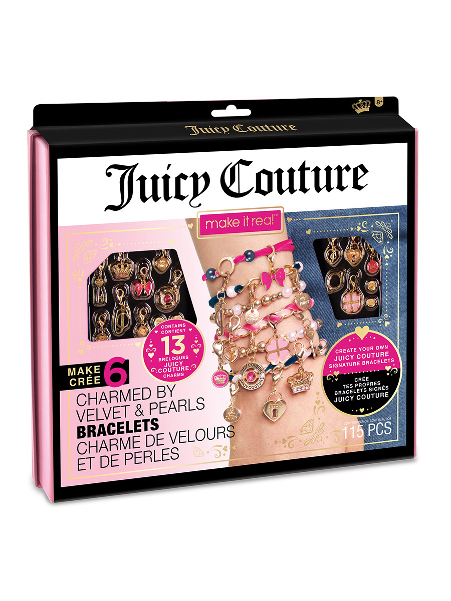 Набор для творчества Make it Real плетение Бархат и жемчуг JuicyCouture - фото 1