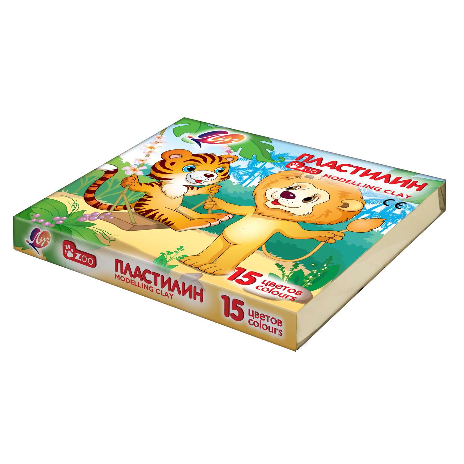 Пластилин Луч 15 цв. - фото 7