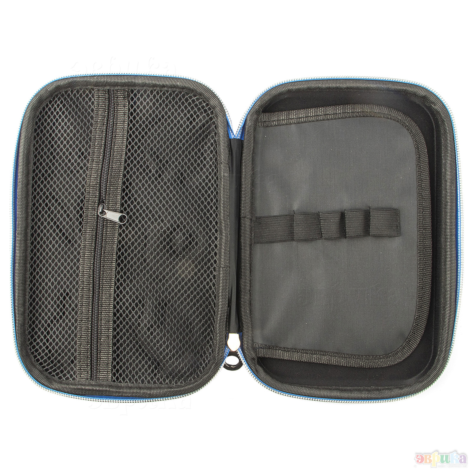 Пенал книжка ЭВРИКА Морской волк синий - фото 2