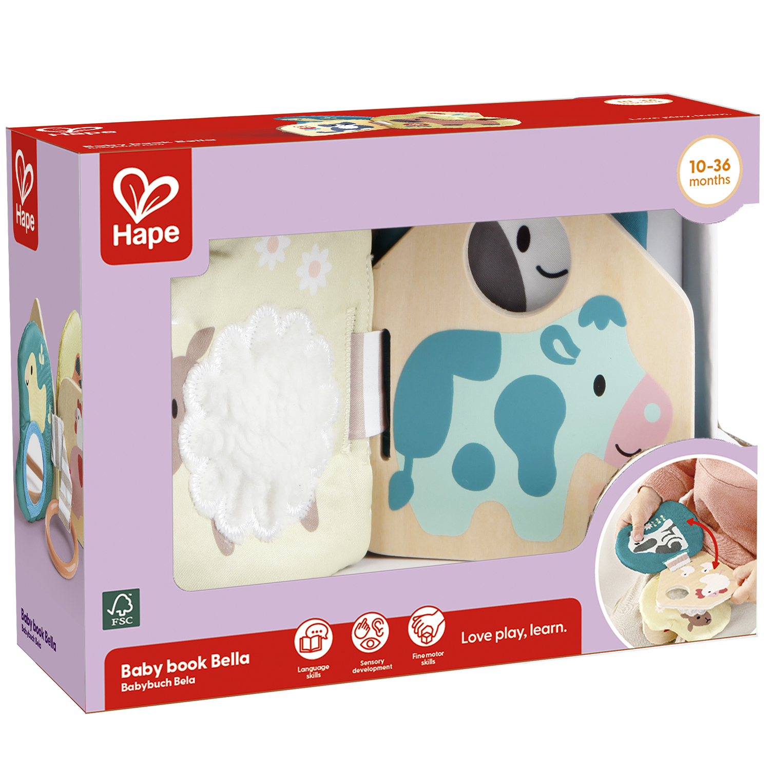 Игрушка Hape книжка - фото 8
