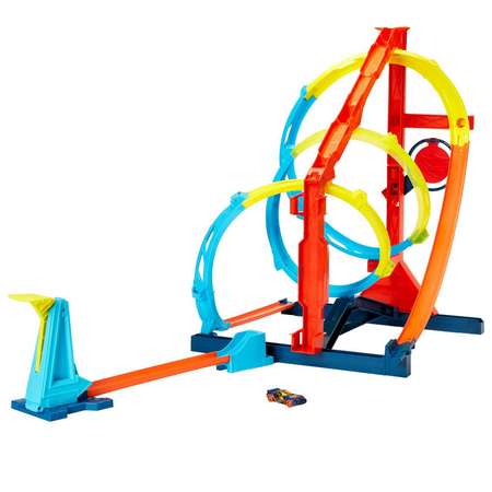Трек Hot Wheels Бесконечная Спираль с пусковой установкой