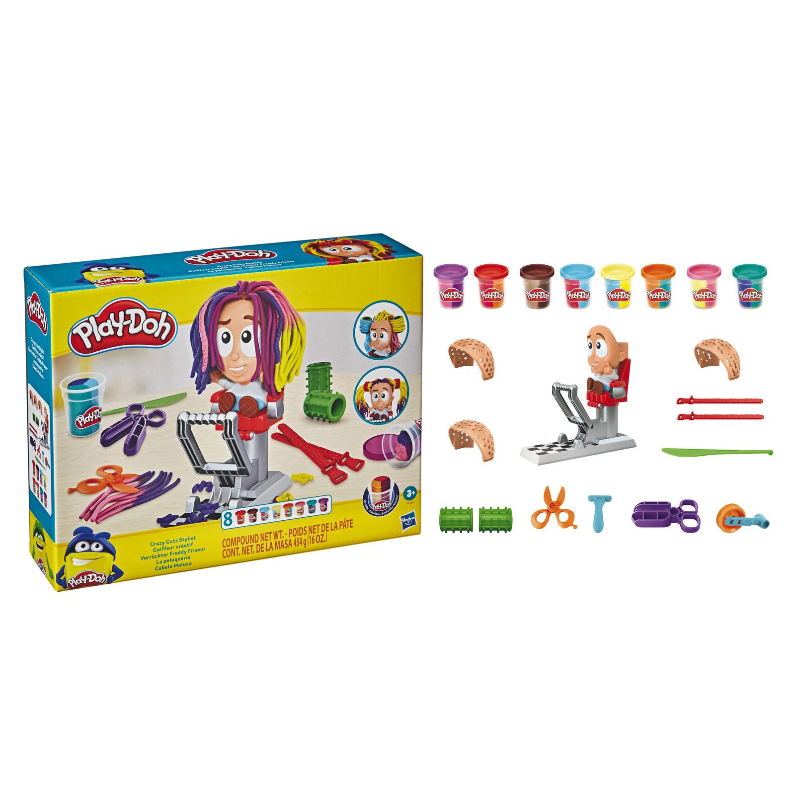 Пластилин Play-Doh Сумасшедшие прически - фото 5