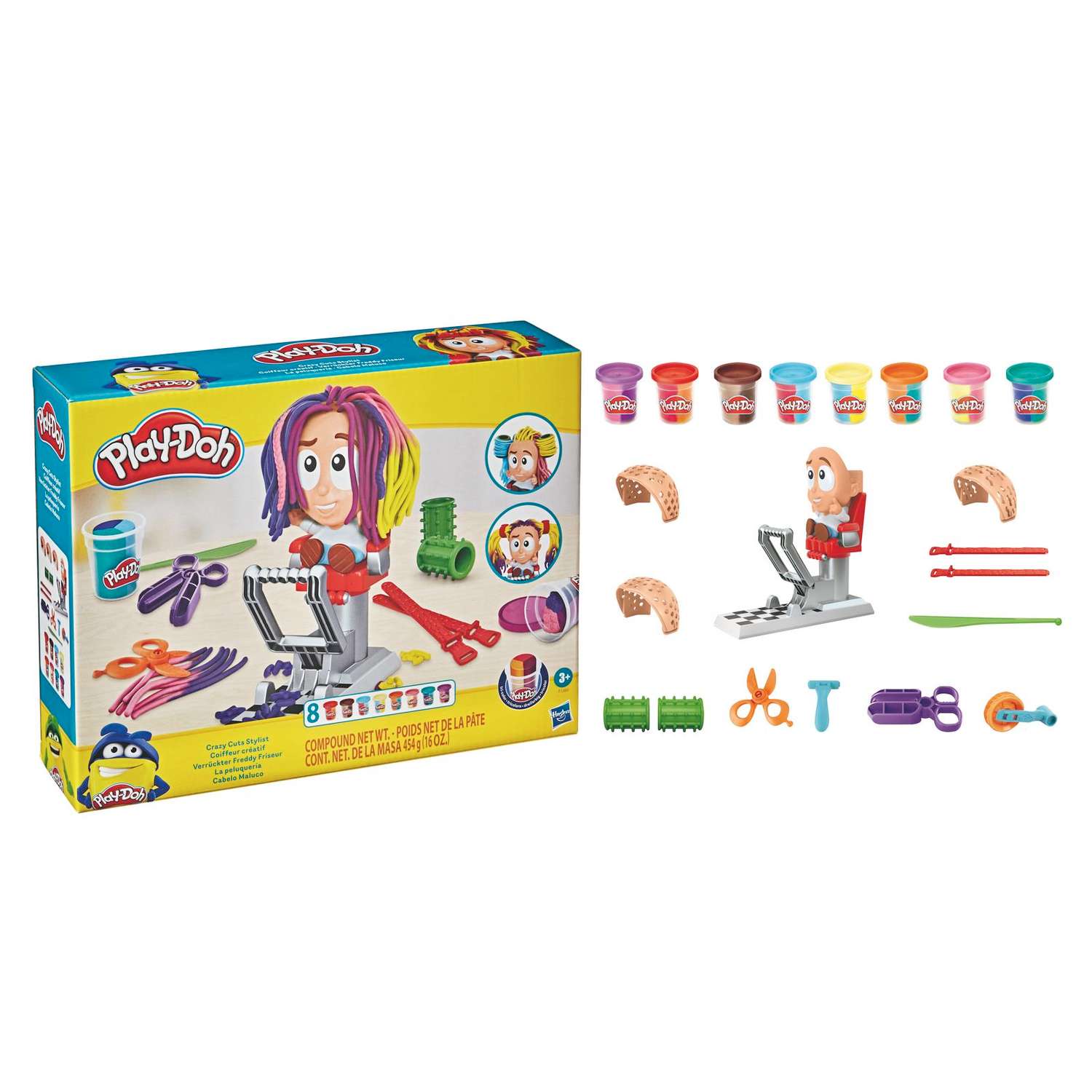 Пластилин Play-Doh Сумасшедшие прически - фото 5