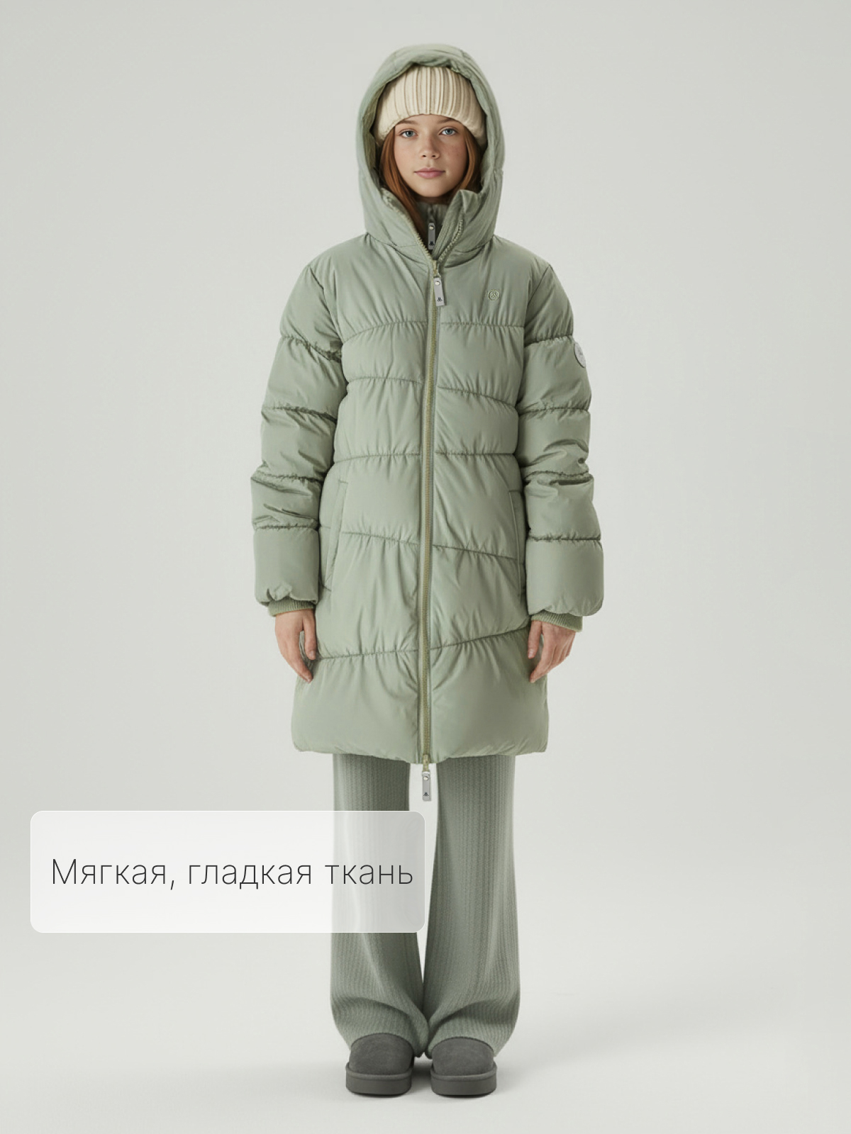 Пальто Premont WP91351OLIVE - фото 6