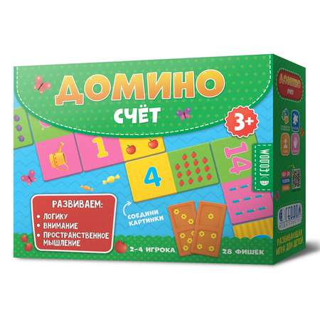 Настольная игра ГЕОДОМ Домино