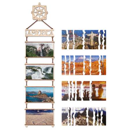 Пазл Eco Wood Art деревянный