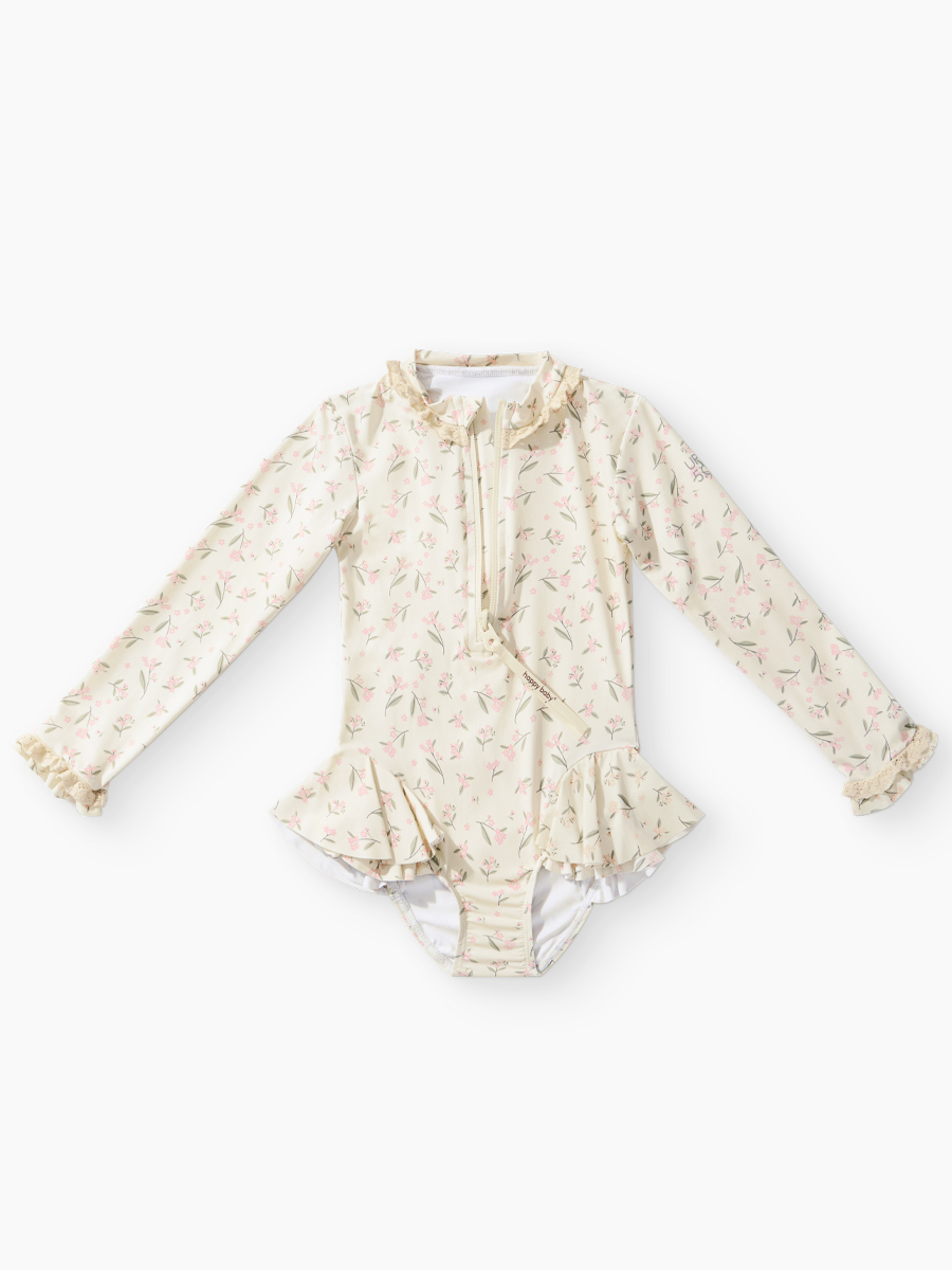 Купальник Happy Baby 50705-1_pink flower - фото 2