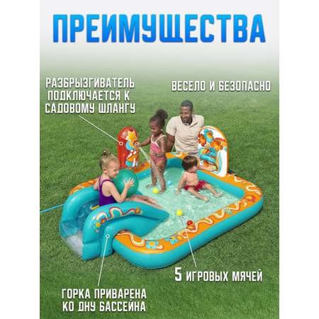 Игровой центр надувной Bestway 53164