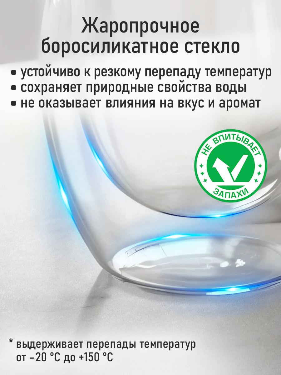 Прозрачные кружки MARTA MT-GD3907A - фото 5