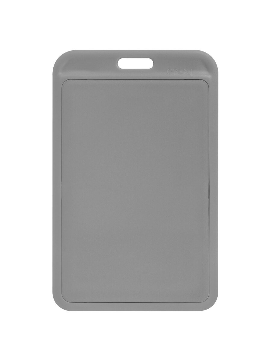 Бейдж Brauberg серый - фото 3