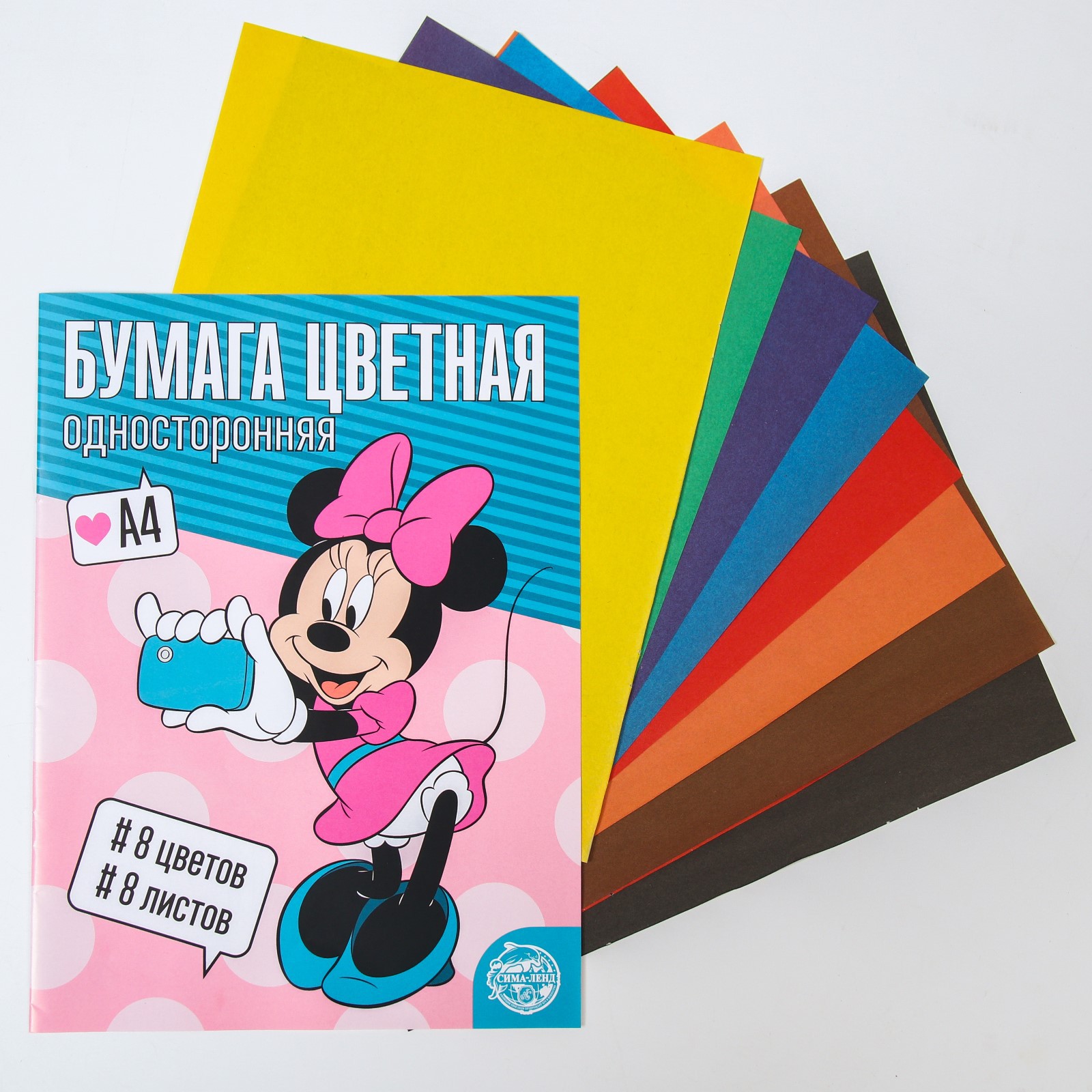 Художественная бумага Disney 8 лист. - фото 1