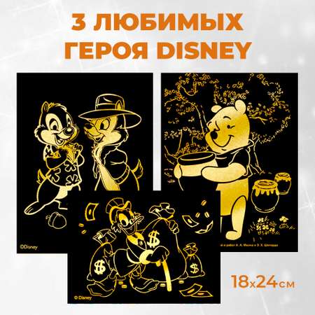 Гравюра LORI(колорит) Disney Чип и Дейл Дядя Скружд