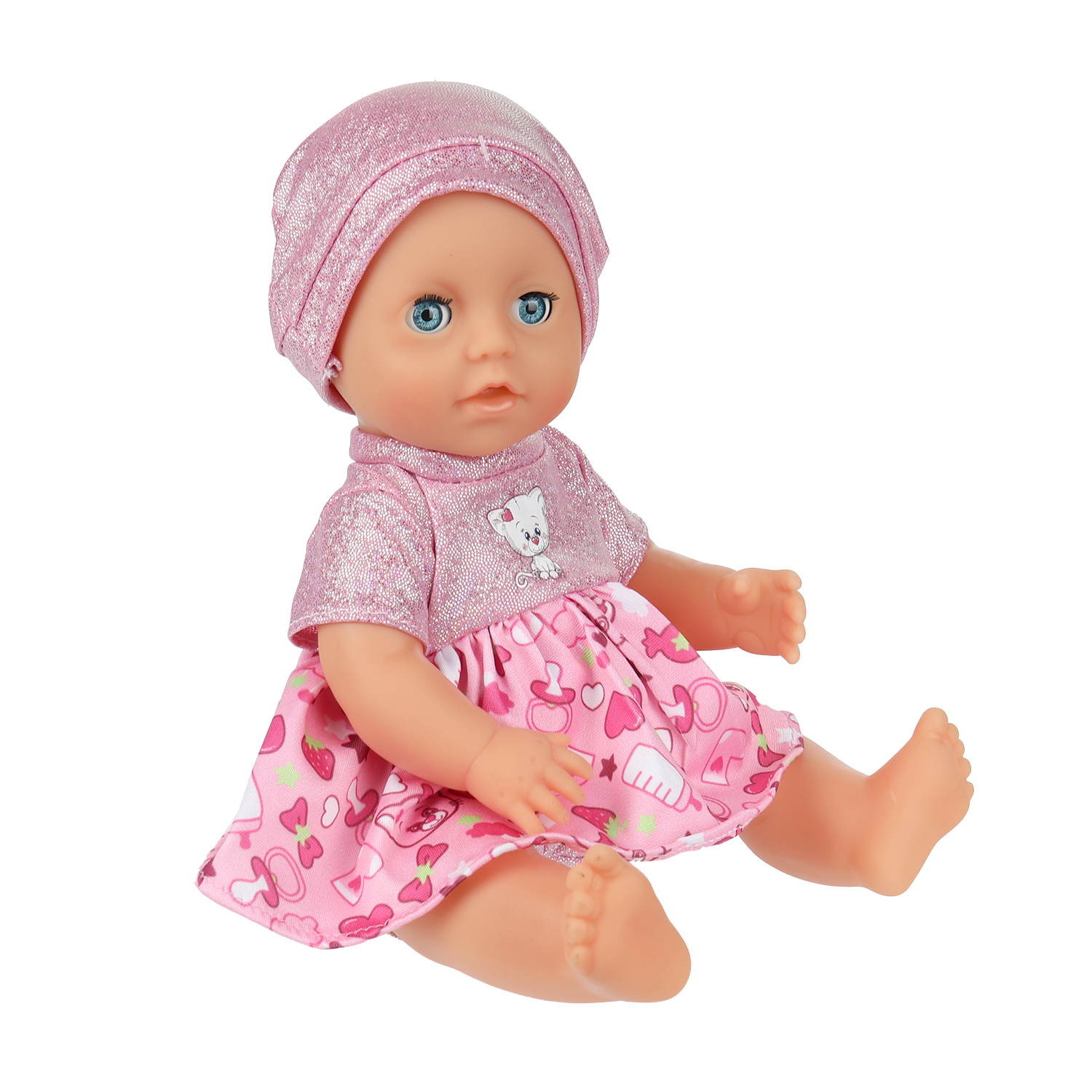 Кукла пупс Карапуз высота 25 см 388515 - фото 3