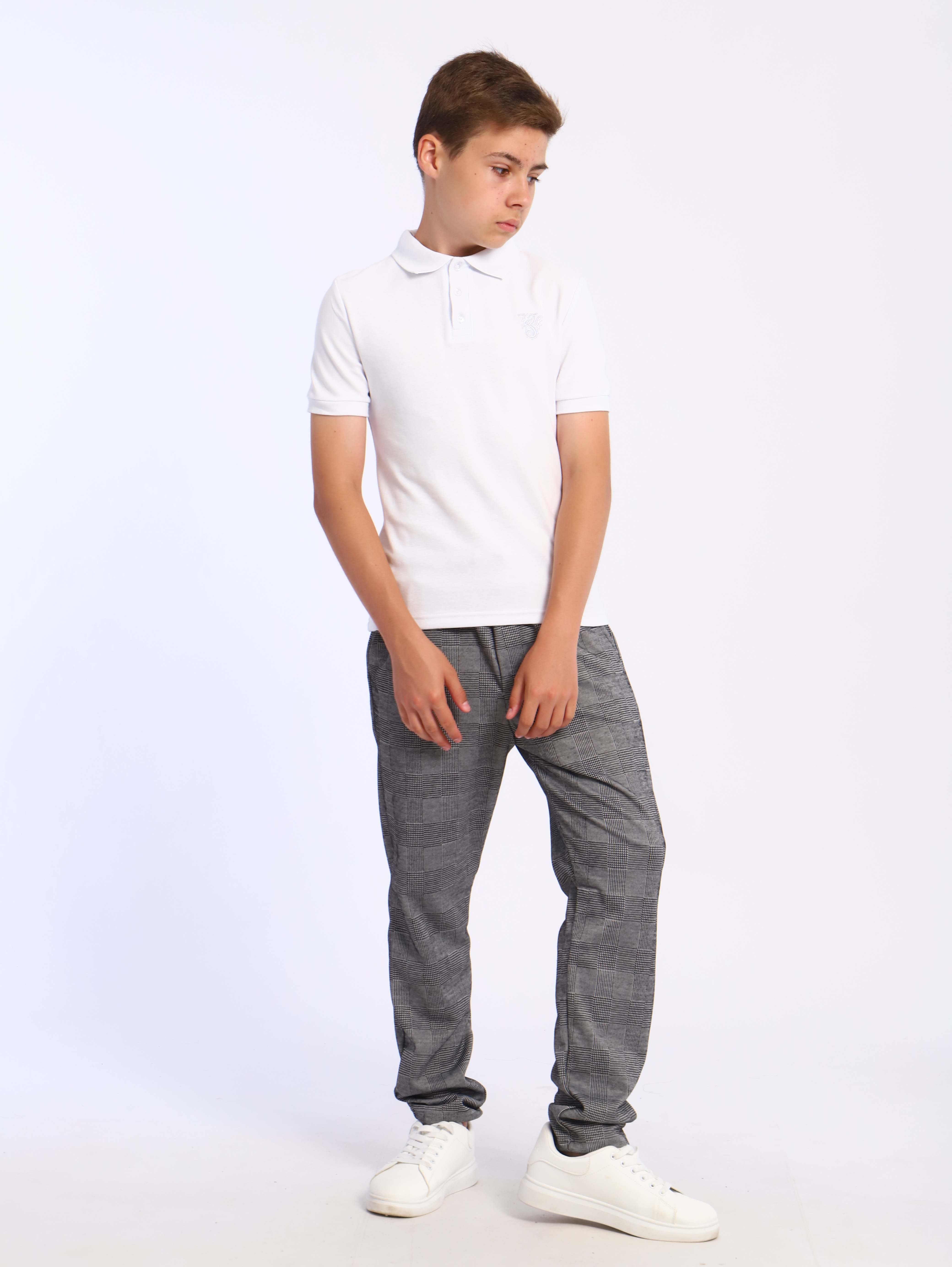 Брюки ЛАДОШКИ Брюки Роберт светло-серый - фото 6