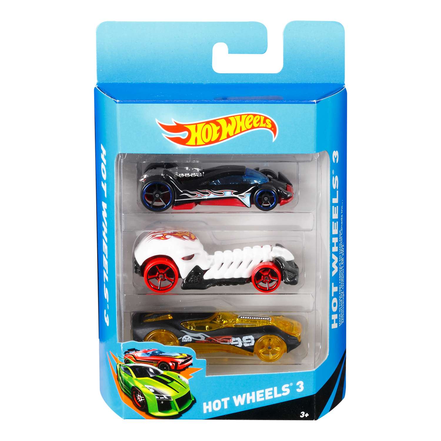 Игровой набор Hot Wheels из 3 машинок в ассортименте K5904 - фото 40
