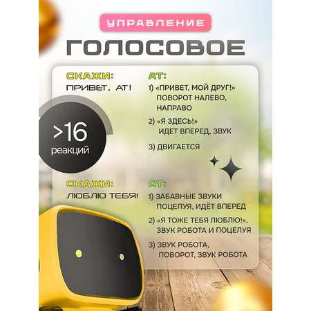 Робот РУ SHARKTOYS интерактивный желтый