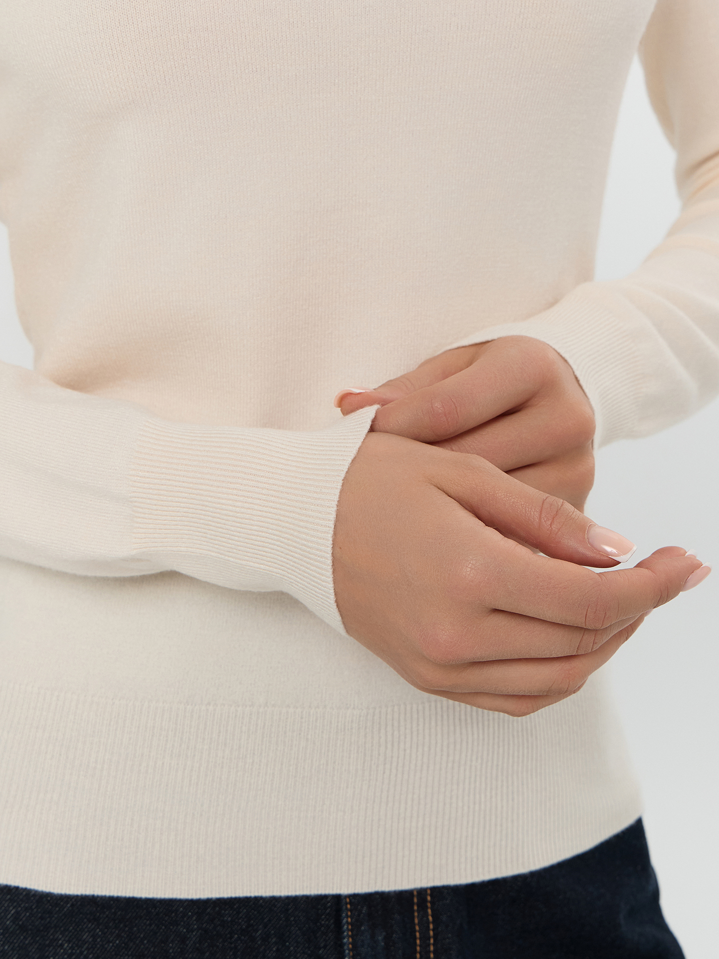 Водолазка Mark Formelle (Марк Формэль) 122911/молочный - фото 5