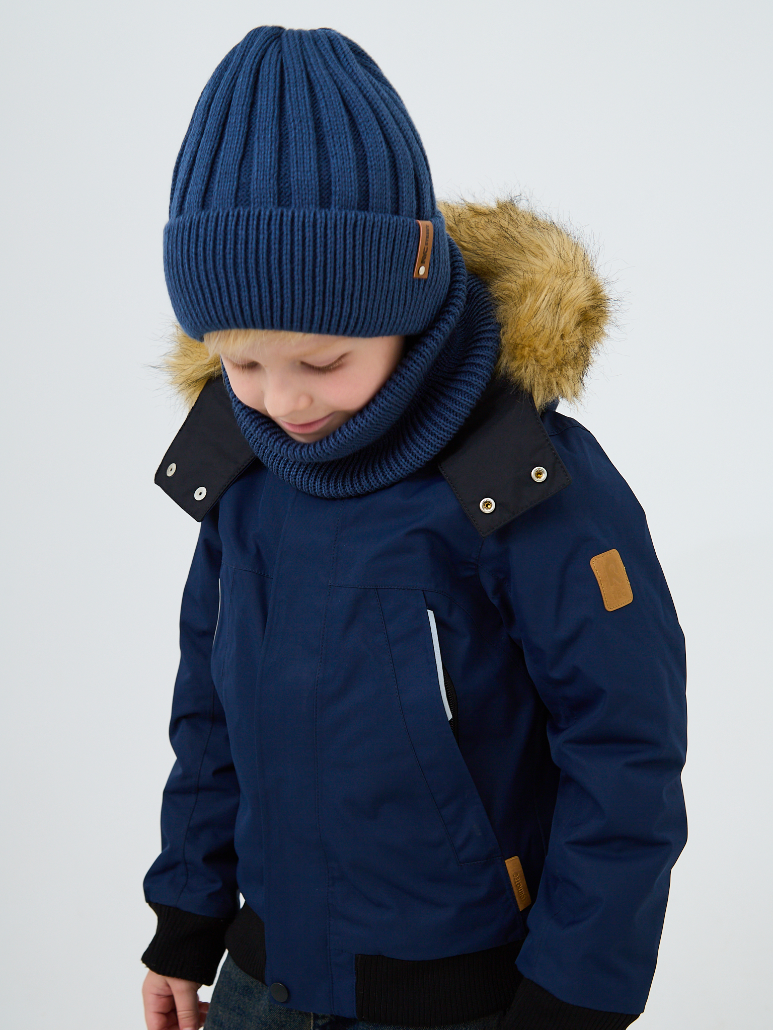 Шапка и снуд NYCkids NYC-H-54-WIDEstr-jeans - фото 10