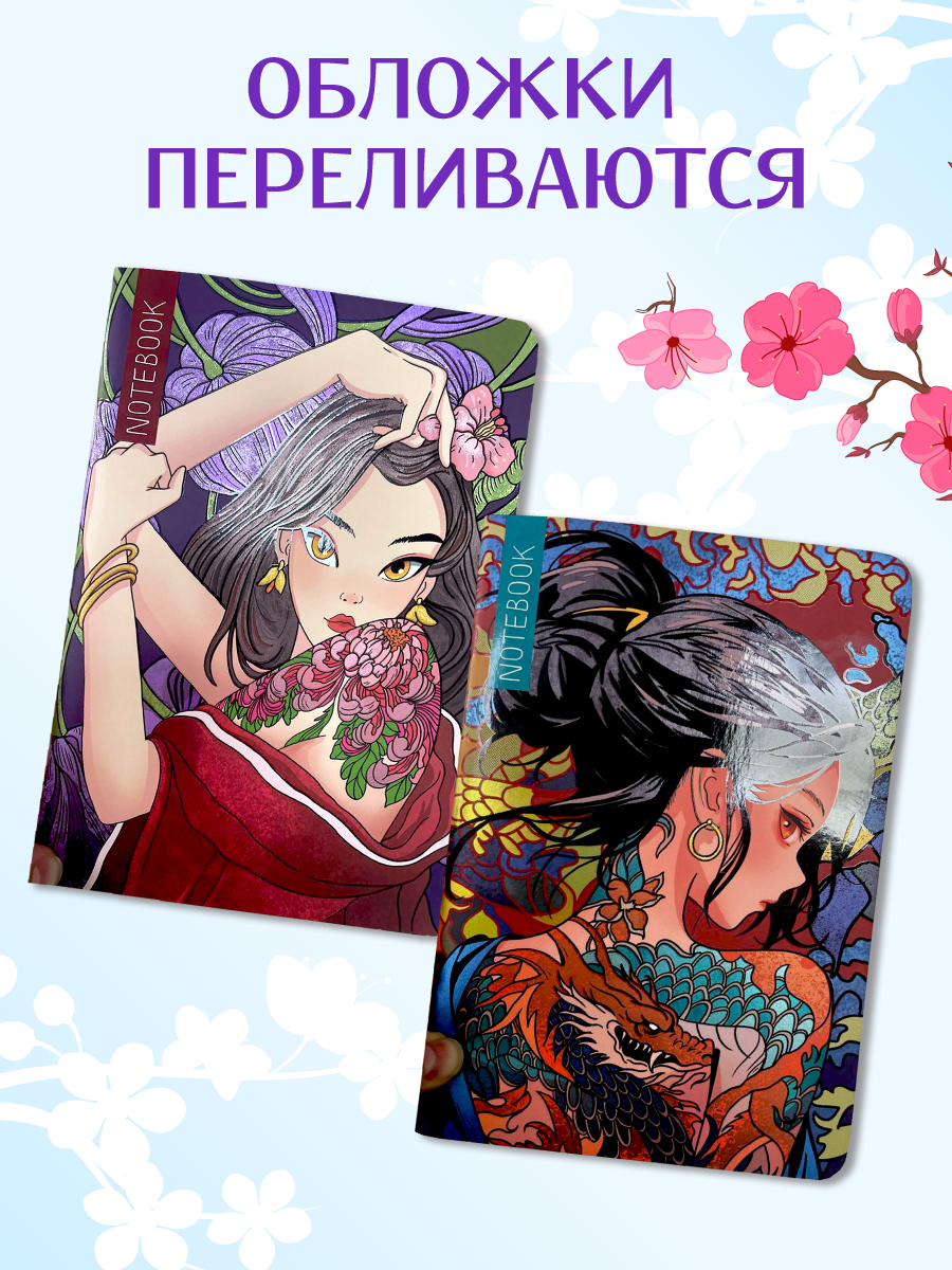 Блокнот Проф-Пресс в линию А5 2 шт. Body Art 40 лист. - фото 4