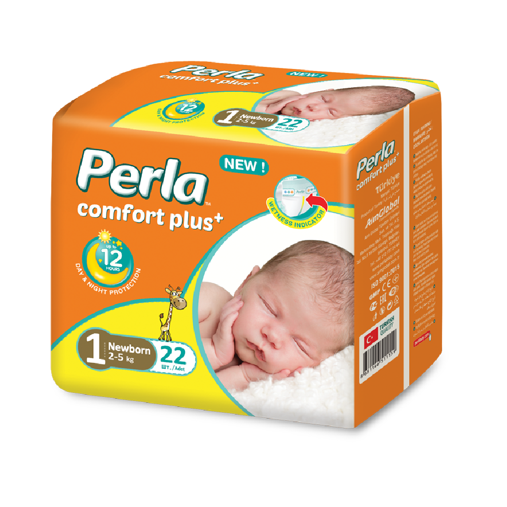 Подгузники Perla Eco NB 22 шт. - фото 1