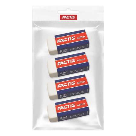Ластик FACTIS 4 шт.
