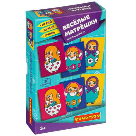 Настольная игра Bondibon Веселые матрешки
