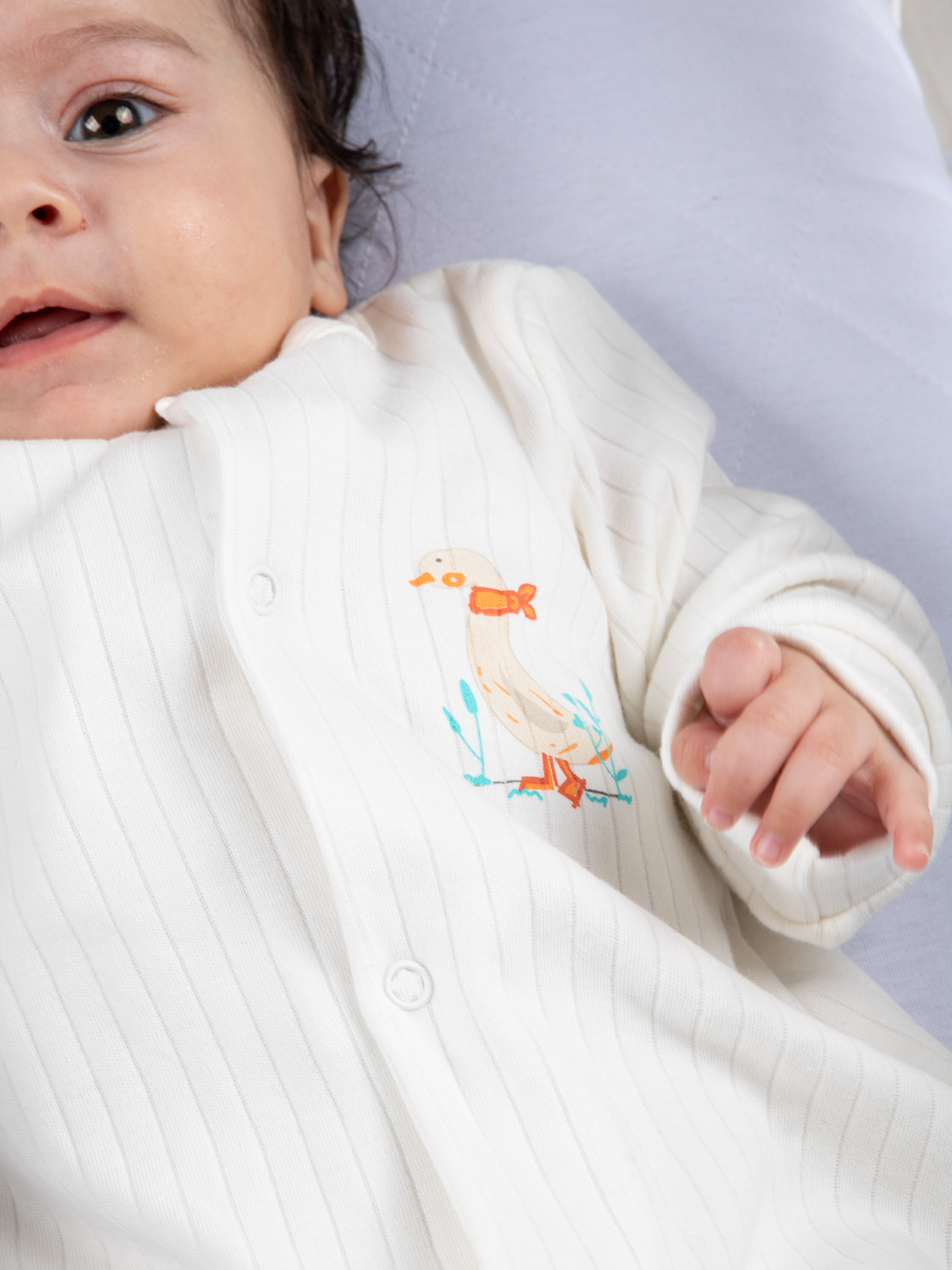 Комбинезон 2 шт Осьминожка 218-442п/гуси - фото 4