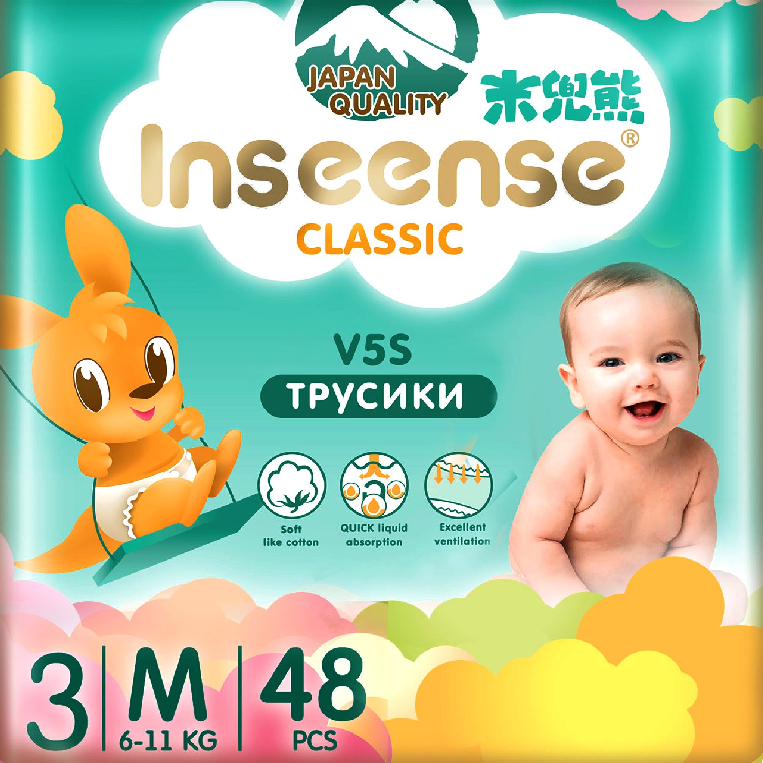Трусики INSEENSE Classic M 48 шт. - фото 1