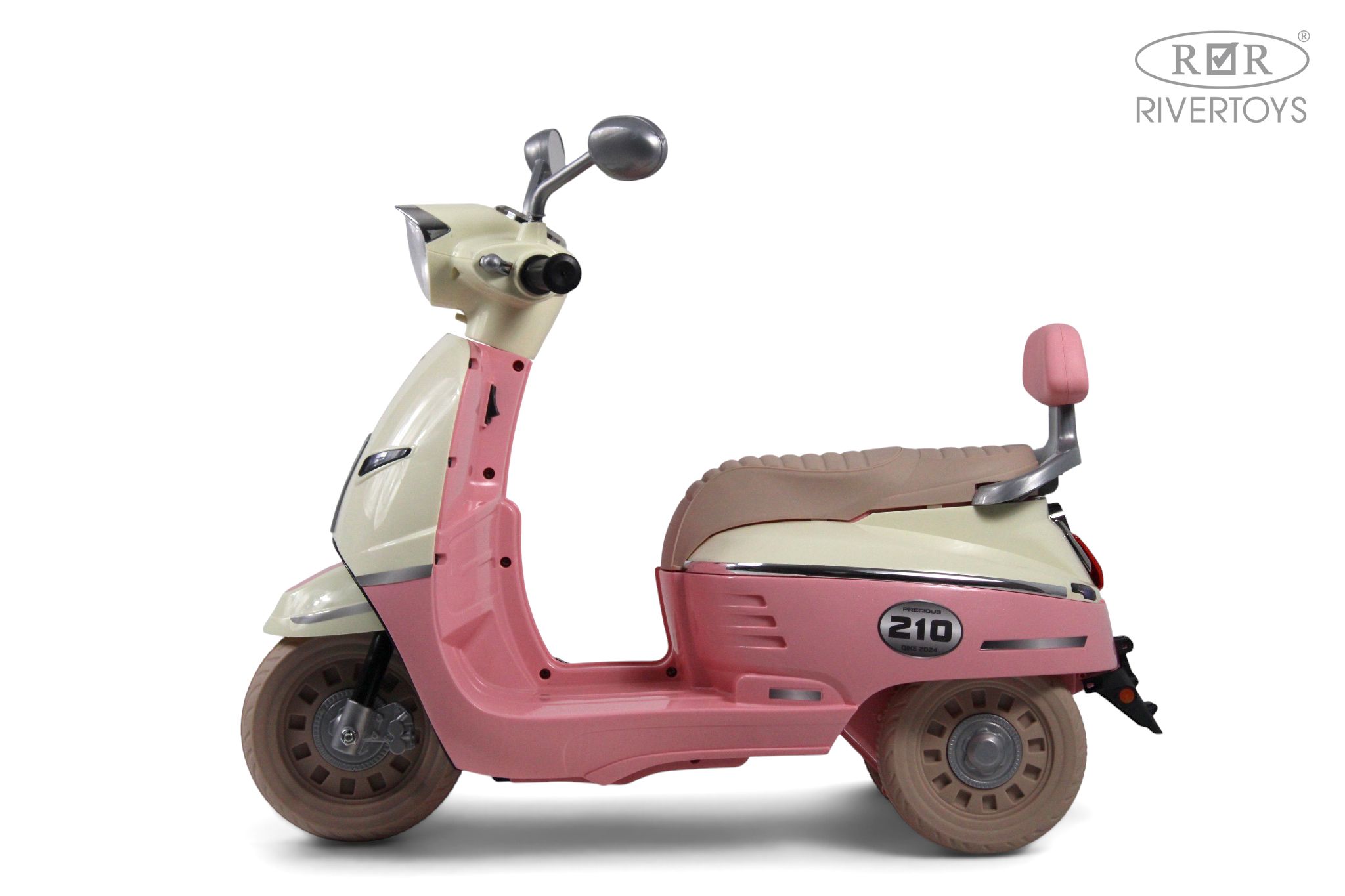 Электромотоцикл RIVERTOYS Z222ZZ-M-PINK - фото 10