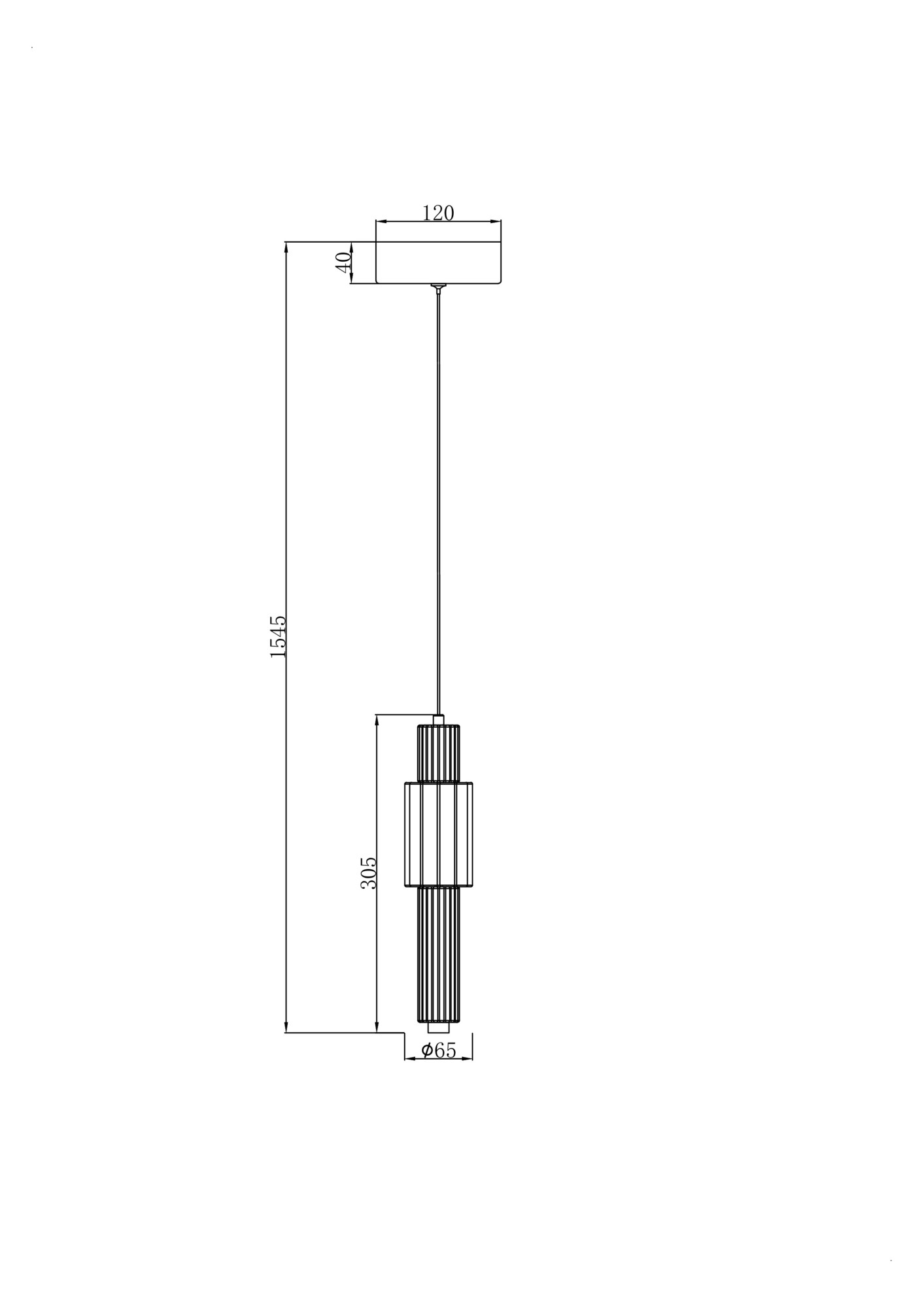 Подвесной светильник MAYTONI MOD308PL-L9CG3K - фото 8