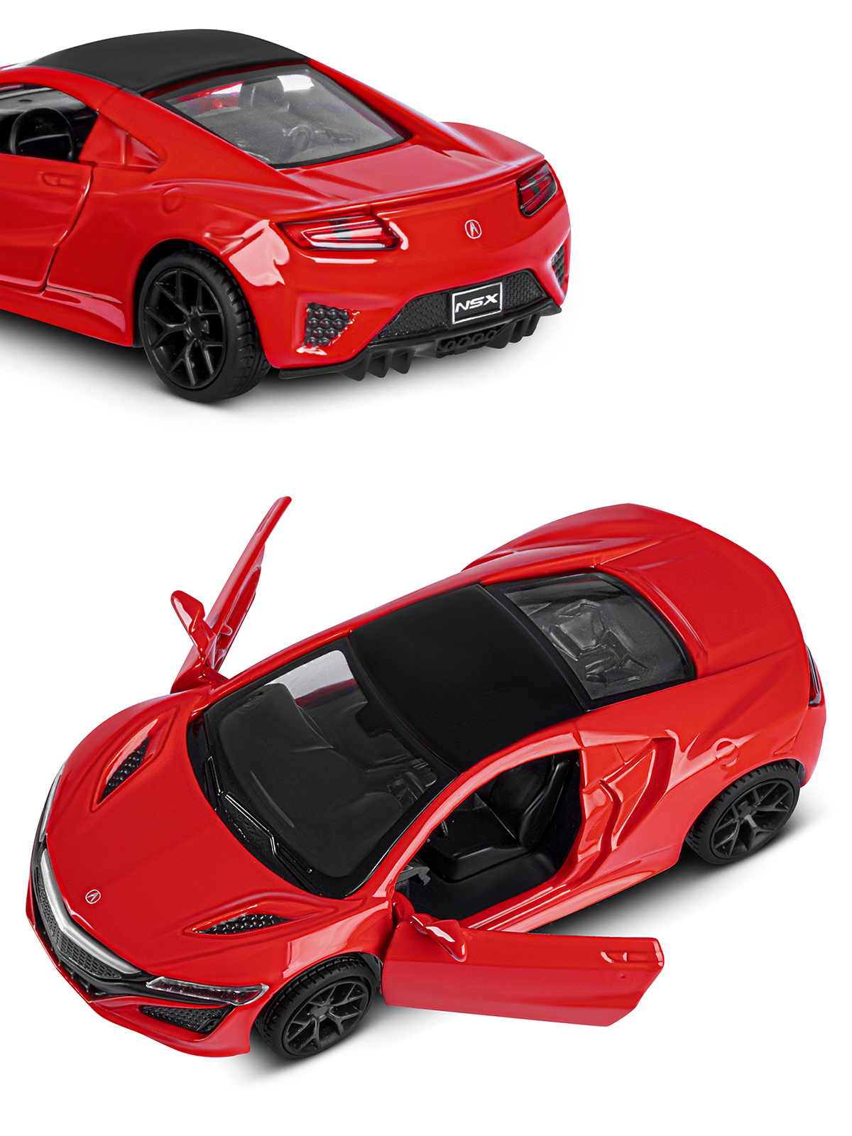 Автомобиль АВТОпанорама Honda Acura NSX 1:38 JB1200143 - фото 13