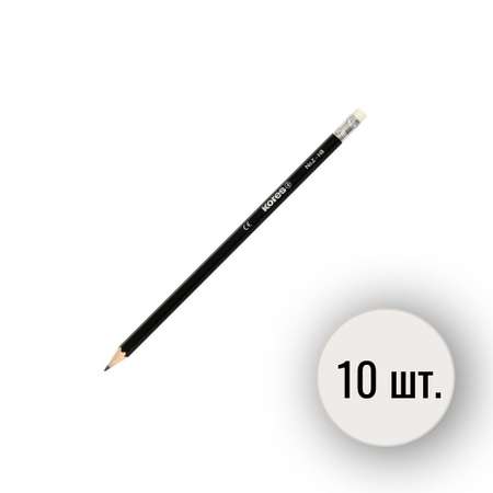 Карандаши чернографитные Kores 10 шт.
