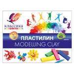 Пластилин Луч 40 цв.