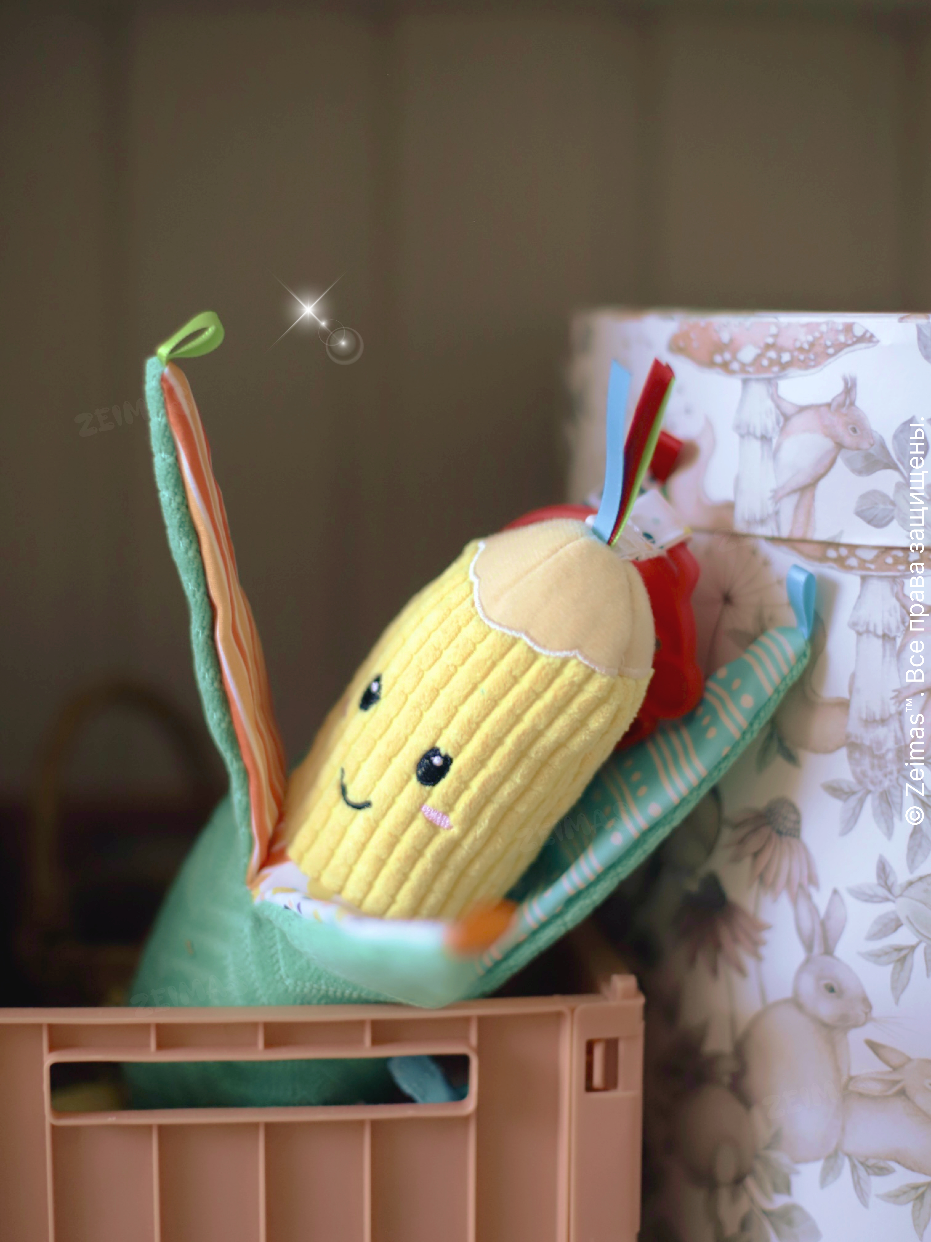 Игрушка Zeimas погремушка Подвесная игрушка Кукуруза - фото 18