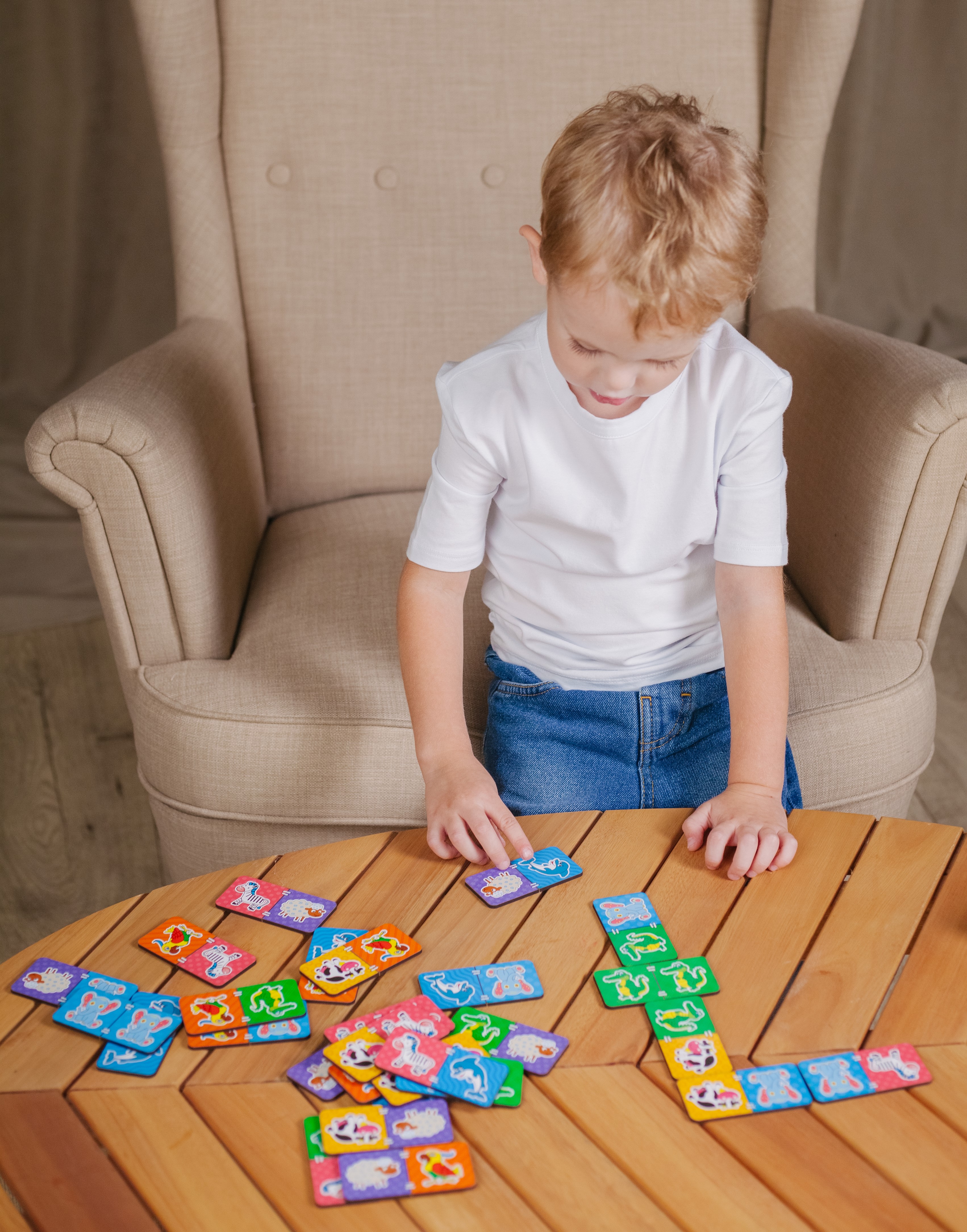 Настольная игра Alatoys Домино Животные в ассортименте - фото 15