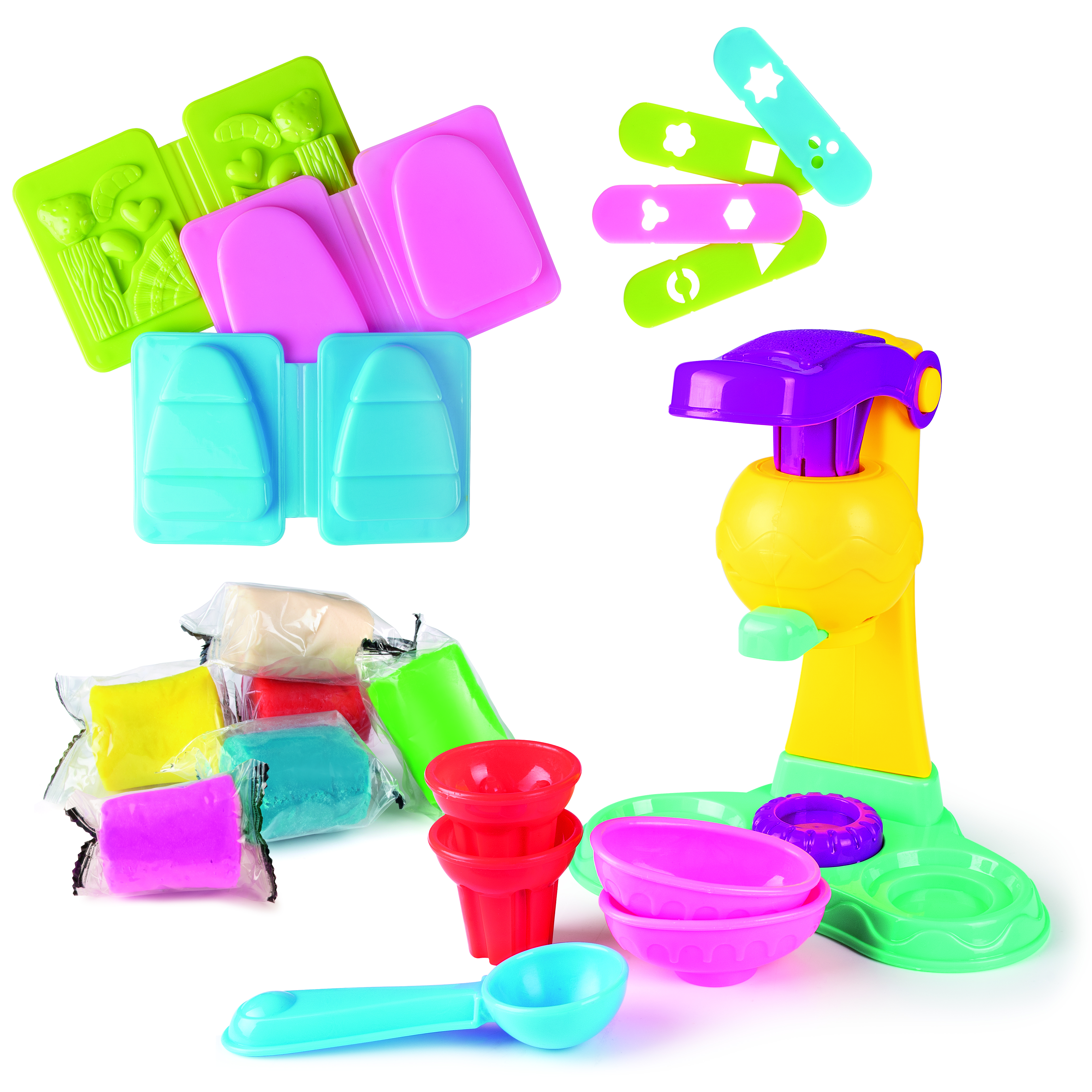 Тесто-пластилин Genio Kids Магазин мороженого - фото 4