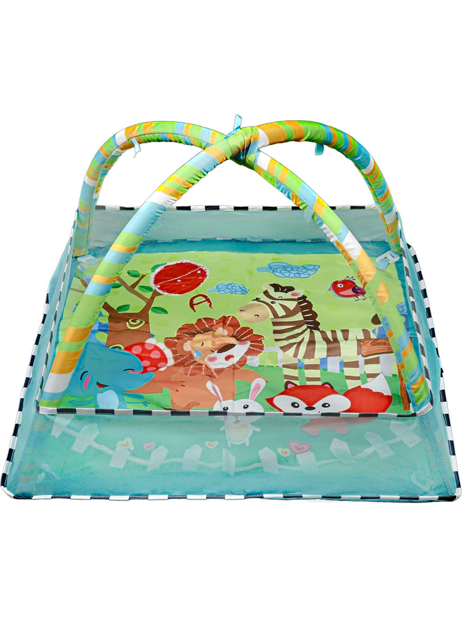 Коврик Рыжий кот с дугами - фото 2