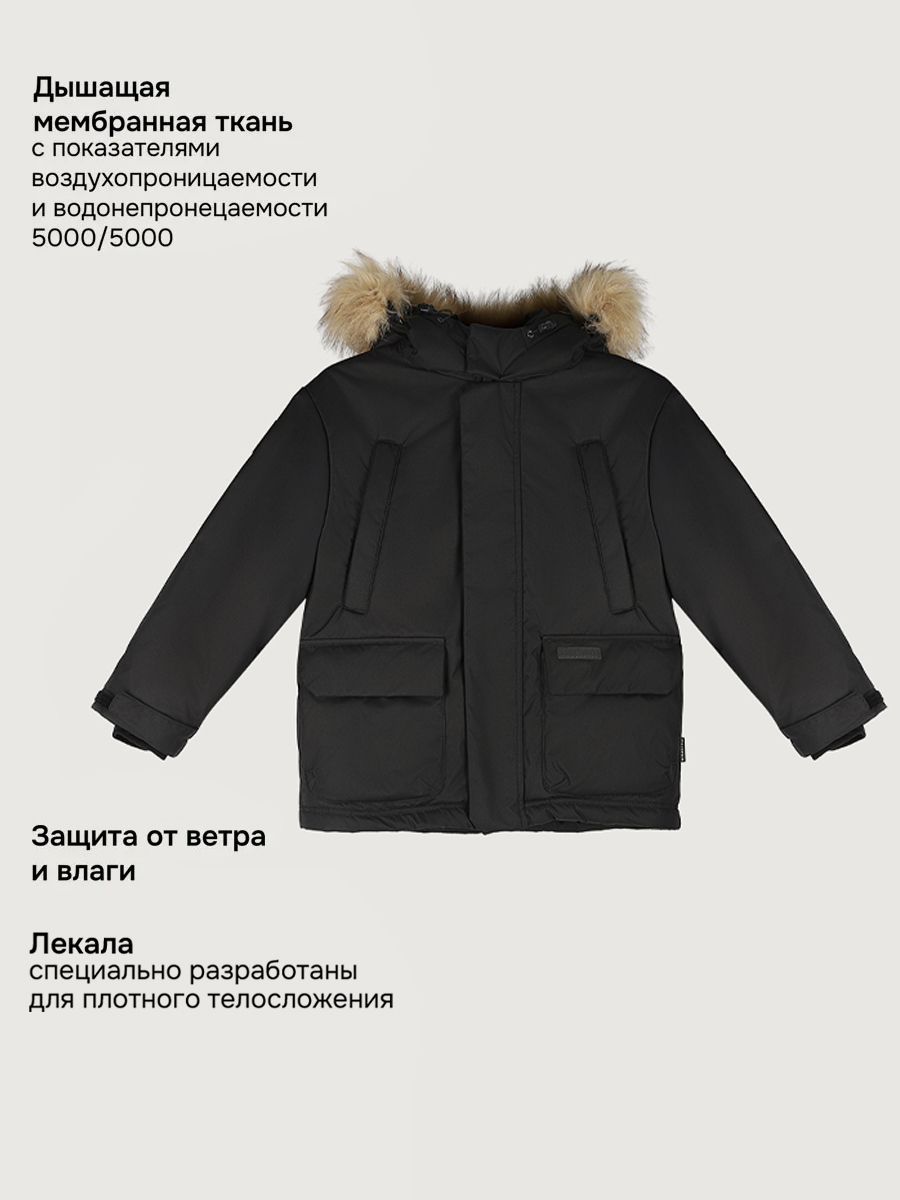 Куртка NIKASTYLE +4з6725 черный - фото 8