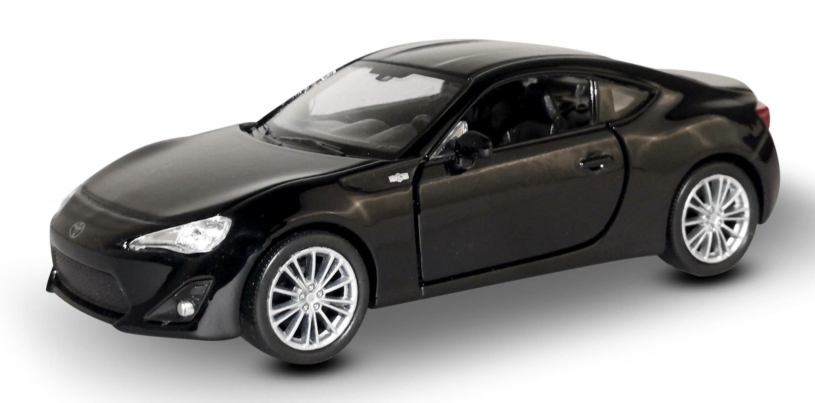 Автомобиль Welly Toyota 43669Wчерный - фото 1