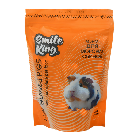 Корм для морской свинки Smile King дой-пак пакет 400 г