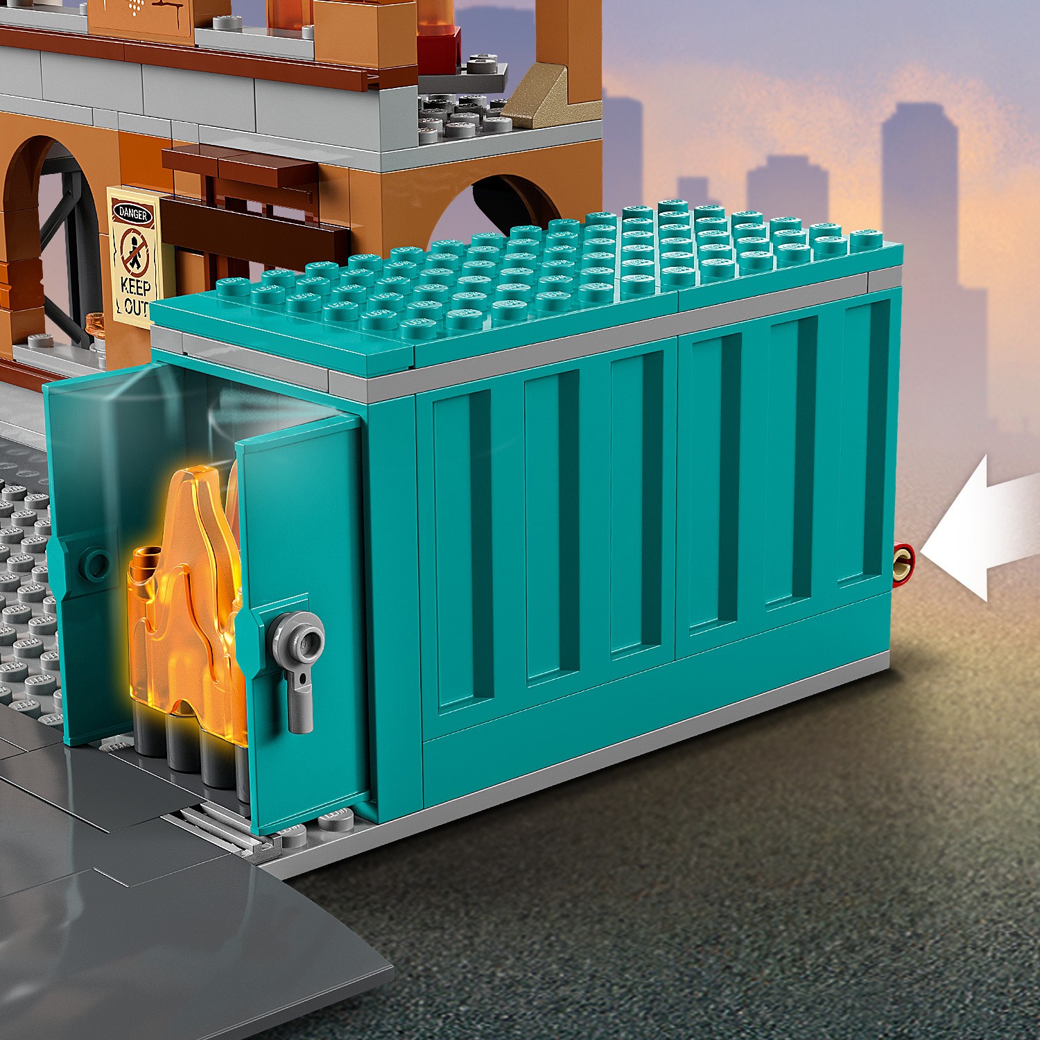 Конструктор LEGO City Fire Пожарная команда блочный - фото 10